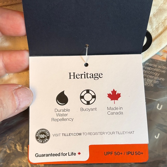 Tilley Wanderer hat size 7 1/2 (large) unisex NWT - Picture 8 of 9